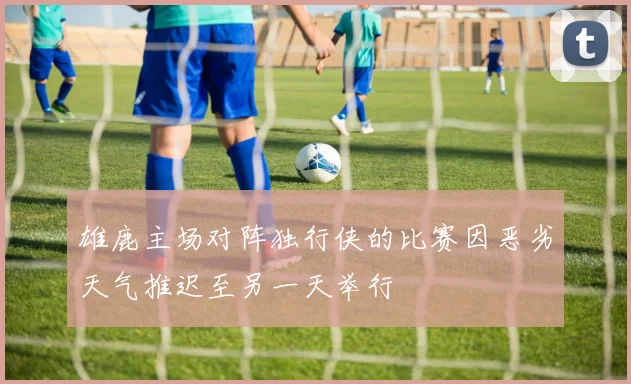 雄鹿主场对阵独行侠的比赛因恶劣天气推迟至另一天举行